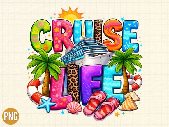 Download Cruise Life Summer Vacation Design PNG - Summer vacation Collection
