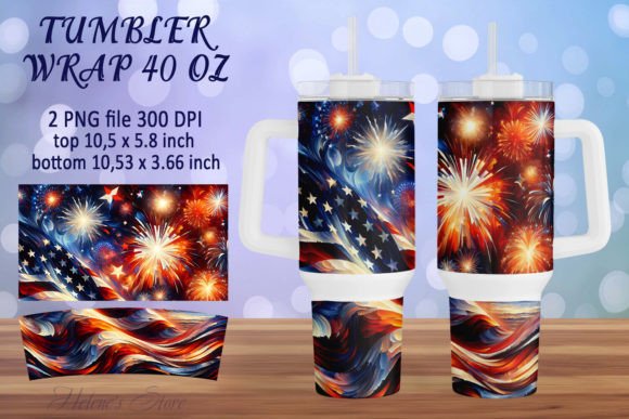 Download Firework Patriotic Tumbler Designs 40oz - Patriotic tumbler Collection