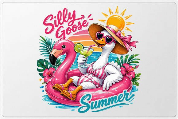 Download Silly Goose Summer Vacation PNG - Summer vacation Collection